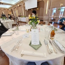 グランラセーレ　シエロの画像｜テーブルの雰囲気