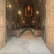 マリエール岡崎の画像｜大きな扉で開いた瞬間とても感動したのを覚えています