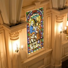 セントパトリック・チャーチ／ロイヤルホールヨコハマの画像｜ステンドグラスがとても綺麗でした。