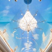 Ｍｏｎｔｅｒｆａｒｅ（モンテファーレ）の画像｜チャペルに向かう時に通る場所の天井