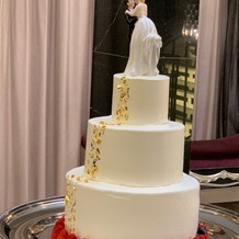 Wedding of Legend ＧＬＡＳＴＯＮＩＡ（グラストニア）の画像｜ケーキも要望通りのものを作って頂きました