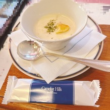 キャメロットヒルズの画像｜見学前にスープをいただきました