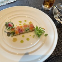 リーガロイヤルホテル広島の画像｜前菜です。見た目も色鮮やかで食べやすく、美味しかったです。