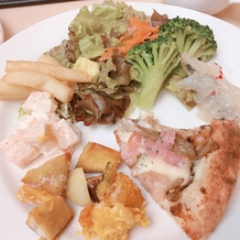 浦安ブライトンホテル東京ベイの画像｜ドレッシングやポテトなど、サブの味まで美味しかったです！