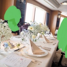浦安ブライトンホテル東京ベイの画像｜テーブル装花