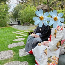 THE　GARDEN　PLACE　SOSHUEN（蘇州園）の画像｜お庭と和装がマッチング