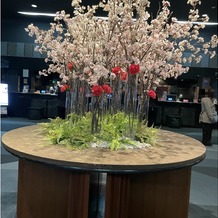 ホテルグランヴィア京都の画像｜エントランスの装花です。定期的に季節のお花を飾られておりとても素敵です