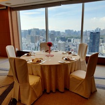 東京ドームホテルの画像｜ゲスト席テーブルコーディネート、眺望