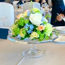 東京ドームホテルの画像｜テーブルのお花