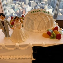 東京ドームホテルの画像｜ウェディングケーキ