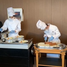 東京ドームホテルの画像｜中座中の料理人による演出