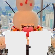 東京ドームホテルの画像｜こだわりのつまったウエディングケーキです！！