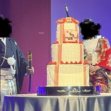 JRホテルクレメント高松の画像｜刀でケーキ入刀する場面です