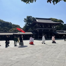 明治神宮・明治記念館の画像｜参進の姿も見れました