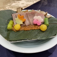 明治神宮・明治記念館の画像｜試食会でいただいた低温調理の和牛(絶品)