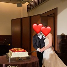 オリエンタルホテル 東京ベイの画像｜ケーキ入刀。