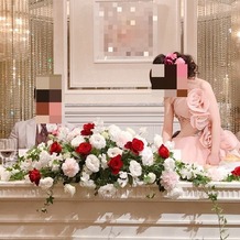 オリエンタルホテル 東京ベイの画像｜高砂のお花がきれいでした