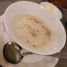 玉姫殿 上田迎賓館の画像｜マッシュルームのスープ