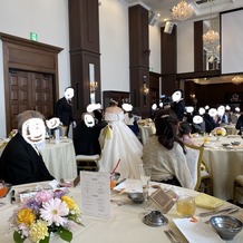 玉姫殿 上田迎賓館の画像｜丸テーブルの間隔もしっかりご時世を反映したソーシャルディスタンス仕様で安心でした