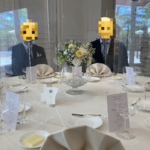 マリーグレイスの画像｜披露宴テーブル