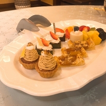 マウロ・アネーラの画像｜食後のデザート。
一口サイズで食べやすかったです。
