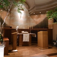 ウェスティンホテル東京の画像｜声がとても響くチャペル