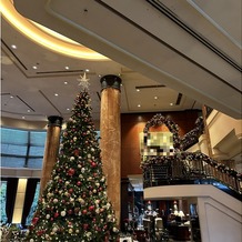 ウェスティンホテル東京の画像｜この時期はクリスマスツリーがなんと言っても豪華です！