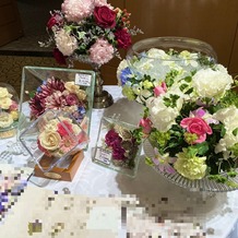 横浜ベイホテル東急の画像｜披露宴会場のフェア　装花