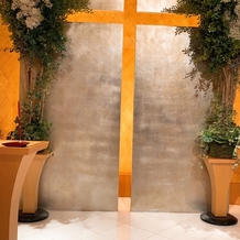 横浜ベイホテル東急の画像｜十字架が木で凄く素敵でした