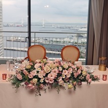 横浜ベイホテル東急の画像｜テーブル