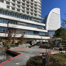 横浜ベイホテル東急の画像｜道路挟んで隣はコスモワールドです