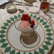 横浜ベイホテル東急の画像｜試食会限定のデザート