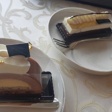 ザ・リッツ・カールトン東京の画像｜試食のケーキ