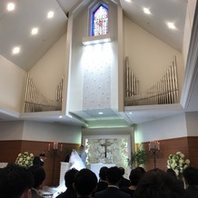 ウェディングスホテル・ベルクラシック東京の画像｜挙式の様子