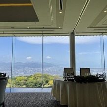 日本平ホテルの画像｜披露宴会場の銀河からの眺めです。