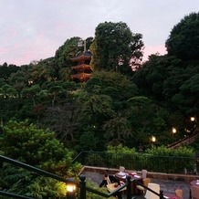 ホテル椿山荘東京の画像｜庭園には三重塔が見えます。