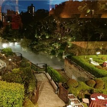 ホテル椿山荘東京の画像｜この日は庭園に雲海が出ていました。