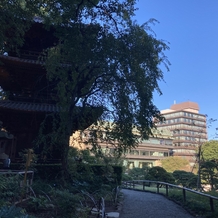 ホテル椿山荘東京の画像｜お庭の三重塔