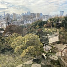 ホテル椿山荘東京の画像｜披露宴会場からの眺め