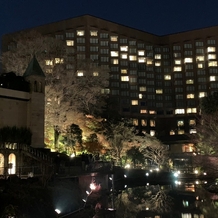 ホテル椿山荘東京の画像｜夜景も素敵でした。