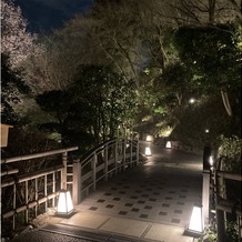 ホテル椿山荘東京の画像｜庭園。夜も綺麗でした。