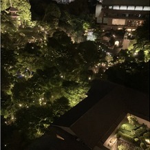 ホテル椿山荘東京の画像｜式の当日宿泊した部屋の窓から見える景色も綺麗でした。ゲストも喜んでくれました。