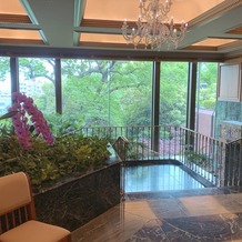 ホテル椿山荘東京の画像｜披露宴会場からの景色