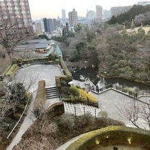 ホテル椿山荘東京の画像｜上からの景色