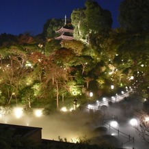 ホテル椿山荘東京の画像｜庭園
夜の雲海