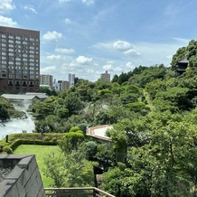 ホテル椿山荘東京の画像｜会場から見える庭園