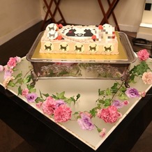 新横浜国際ホテル　南館　Ｍａｎｏｒ　Ｈｏｕｓｅの画像｜ネコのチョコレートケーキ
