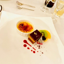 Ｓｏｃｉａ２１（ソシア２１）の画像｜デザートはケーキとプディングでした。甘すぎず、美味しかったです。