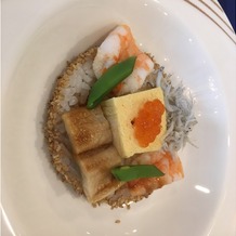 ホテルグランヴィア広島の画像｜コース内のお料理
