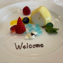 ホテルグランヴィア広島の画像｜コース最後のデザート
